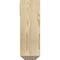 Ekena Millwork Balboa Craftsman Rough Sawn Bracket w/ Offset Brace, Douglas Fir, 6"W x 18"D x 18"H BKT0604X18X18BOA04RDF - alternate 3